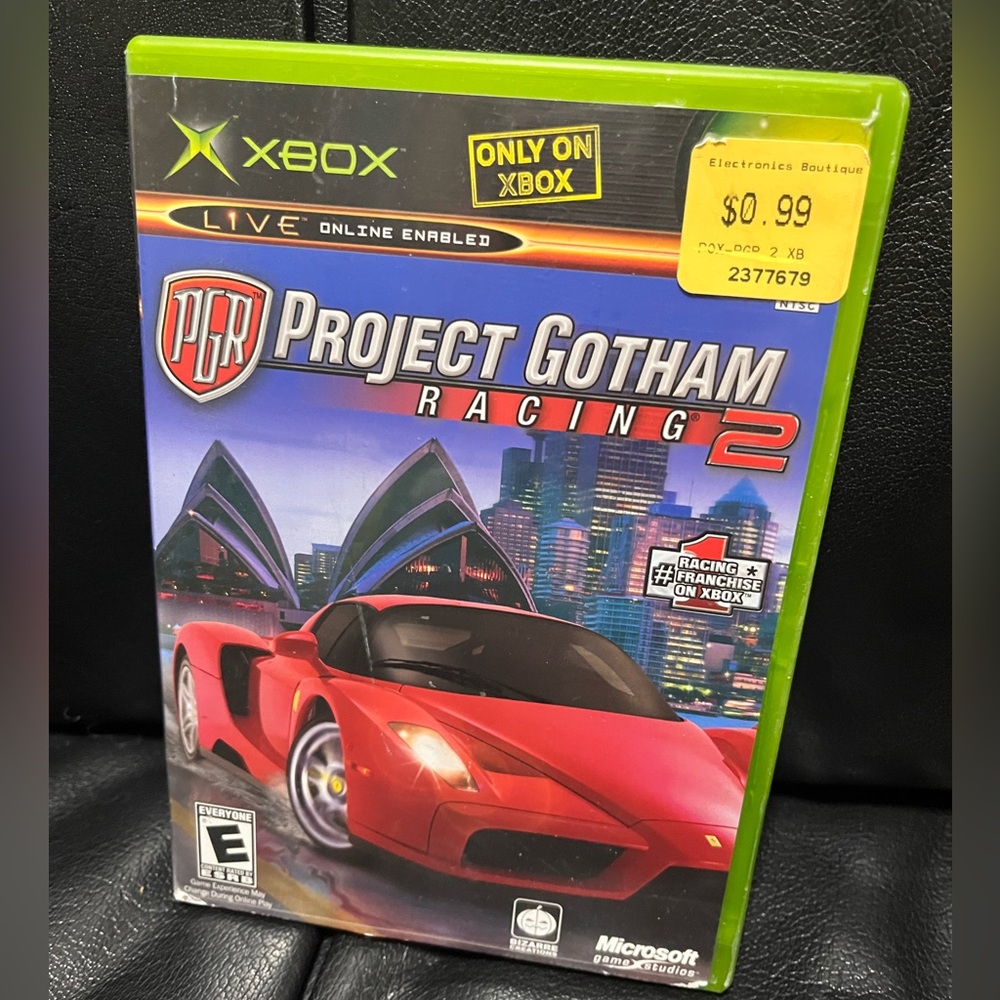 Project Gotham Racing 2 for Xbox original